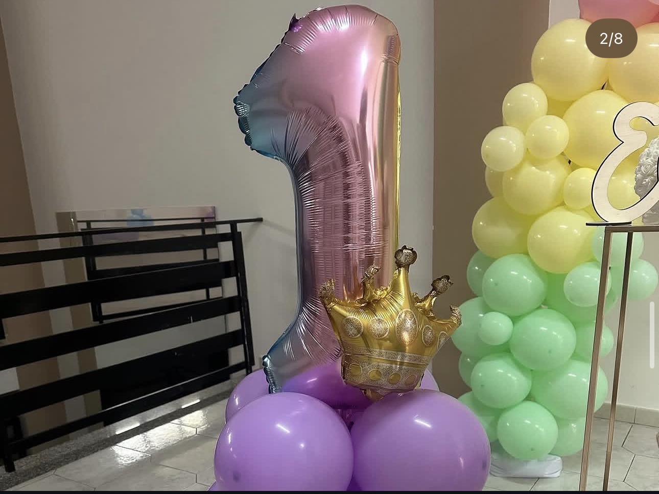Compleanno bimba — Arcobaleno — 2